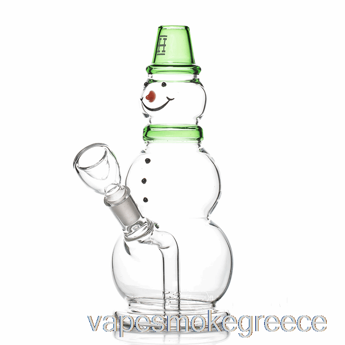 Vape Greece Hemper χιονάνθρωπος Bong Green